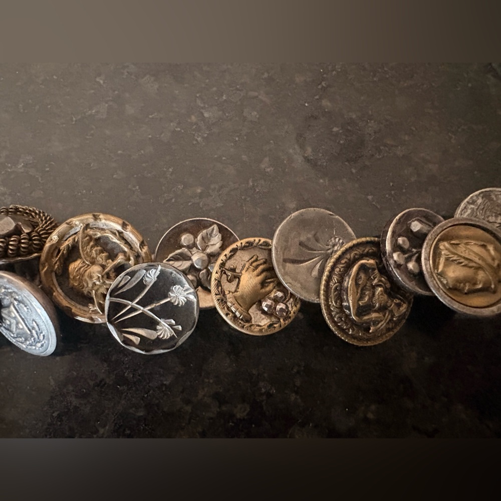 Antique Button Bracelet - image 4